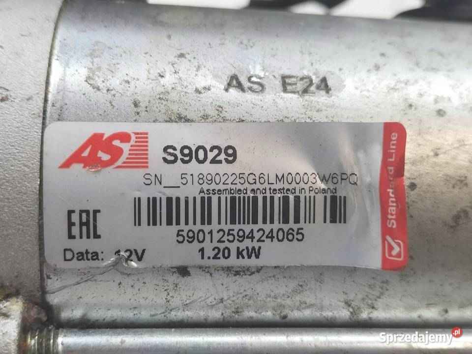 ROZRUSZNIK 18 16V Ford Focus Mk2 20042011 Układ elektryczny, zapłon sprzedam