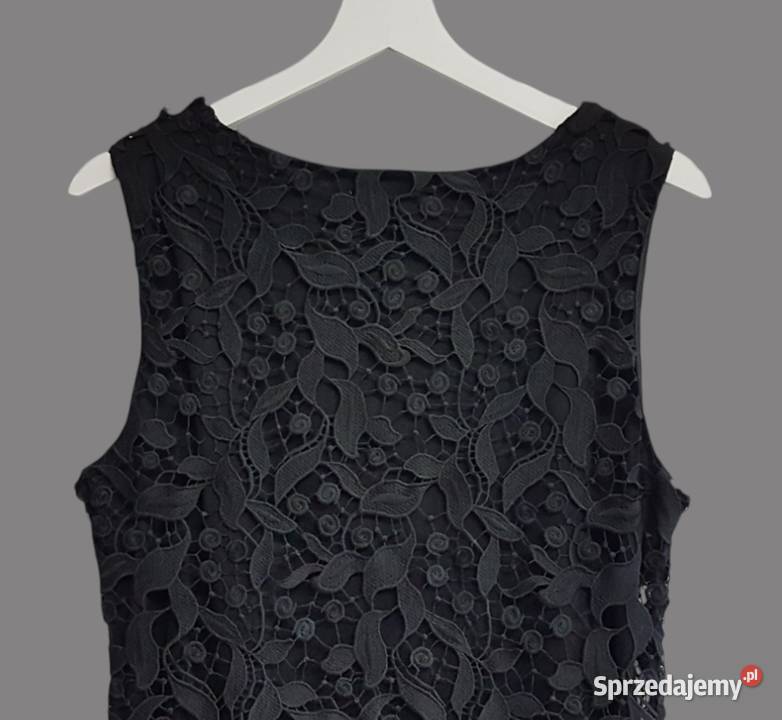 Damska elegancka sukienka czarna na ramiączkach Chrzanów sprzedam