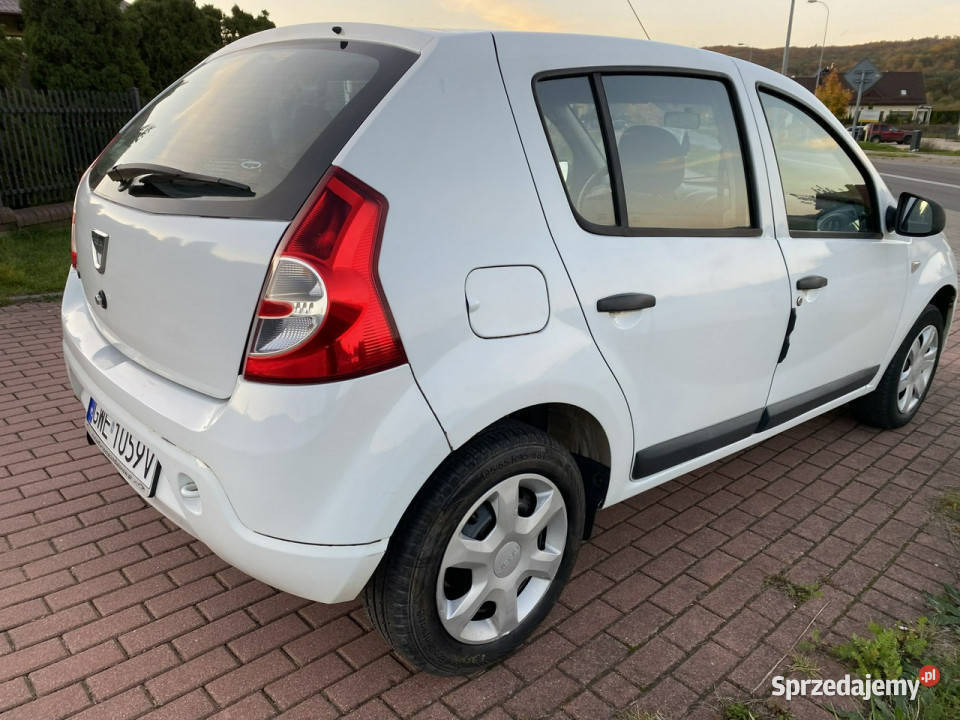 Dacia Sandero Niezawodna benzyna niski przebieg immobilizer Wejherowo