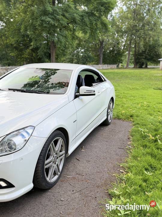 Mercedes e klasa Coup Full AMG pakiet skórzana tapicerka Klasa E Legnica