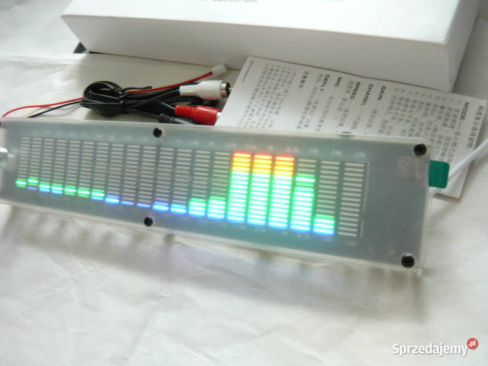 Analizator sygnału audio DSP LED 25 wskaźnik