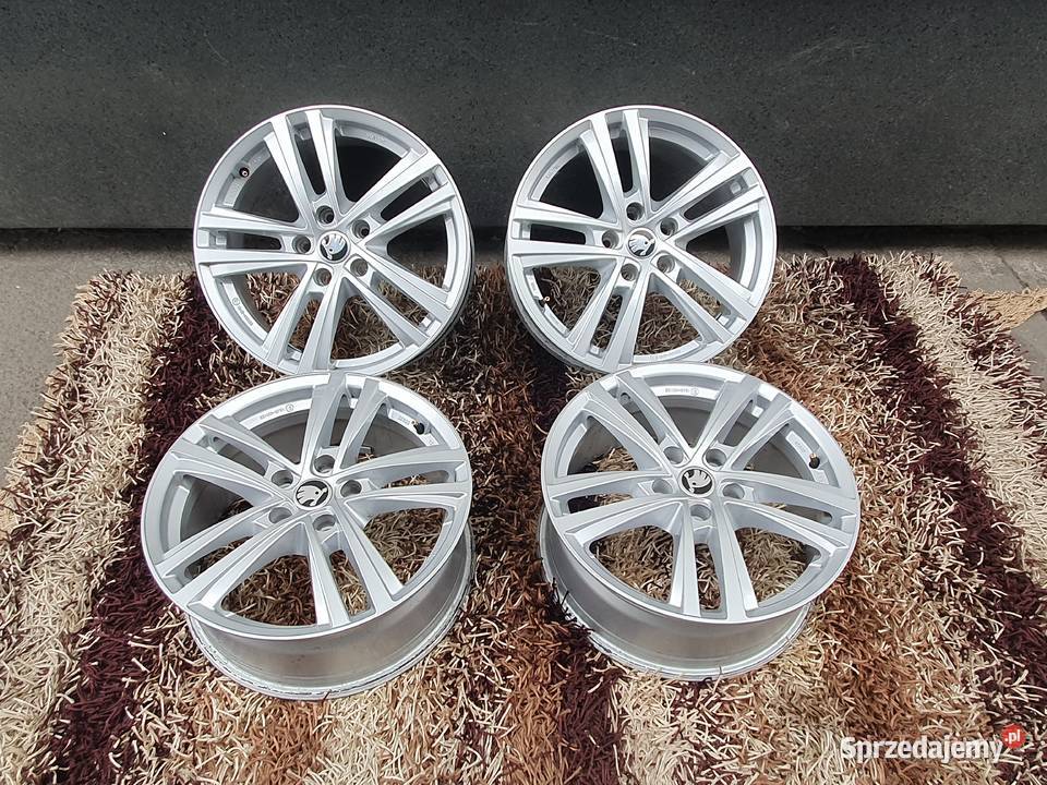 812 Alufelgi 17 5x112 7J et40 Seat Skoda Audi Vw śląskie Bąków sprzedam