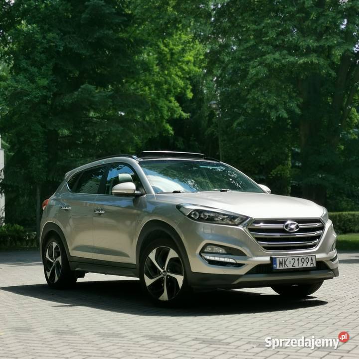 Hyundai Tucson 1.7 CRDi 141 KM, Automat, Panorama, Bardzo bogate wyposażeni