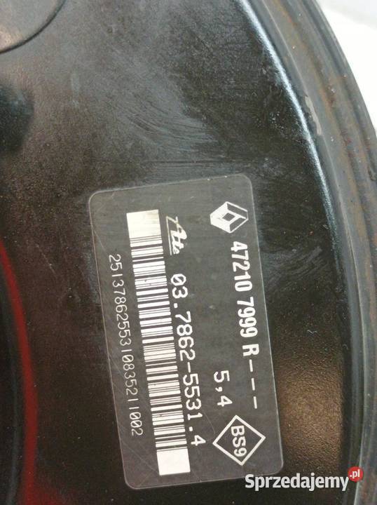 POMPA HAMULCOWA SERWO 472107000R Dacia Dokker I