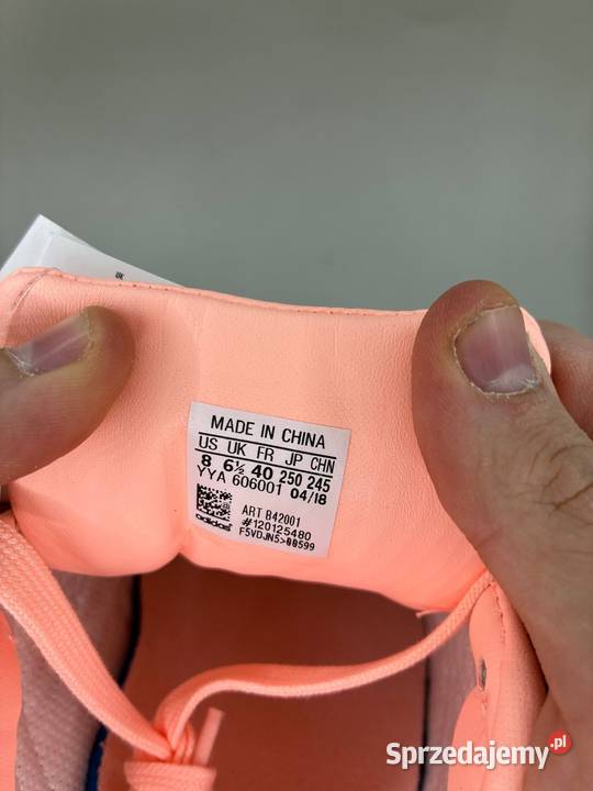 Sneakersy Buty Superstar Różowe damskie B42001 różowy opolskie Opole