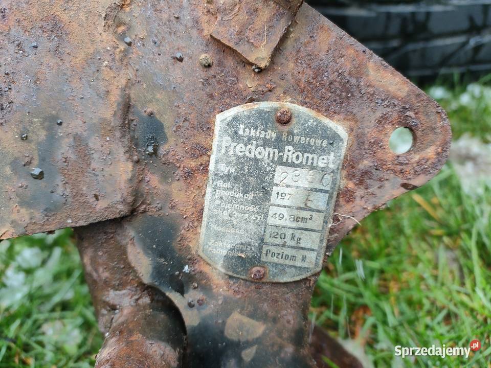 Rama Romet Komar 2330 dwie ramy predom Części i akcesoria motocyklowe Terespol