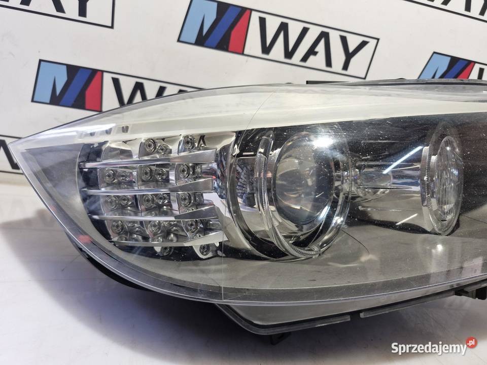 7202590 BMW E90 E91 LAMPA PRAWA PRAWY PRZÓD BI dolnośląskie