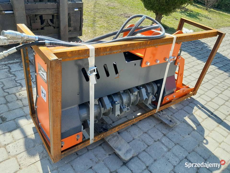 Mulczer hydrauliczny bębnowy karczownik zarośli Maków Podhalański