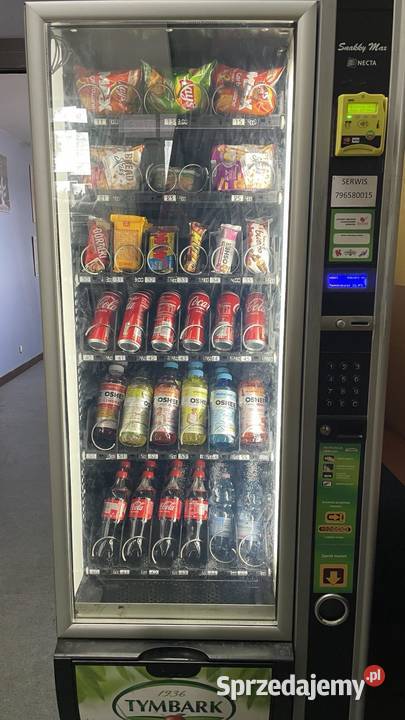 automat vendingowy Necta Snakky wrzutnik Warszawa