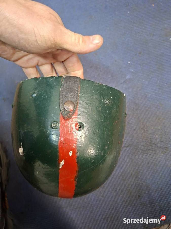 Kask PRL Wska Wfm SHL Junak Motorynka Romet Kaski Koszalin