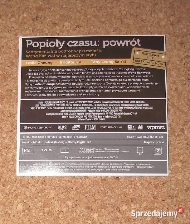 x Popioły czasu powrót dramat lektor Warszawa