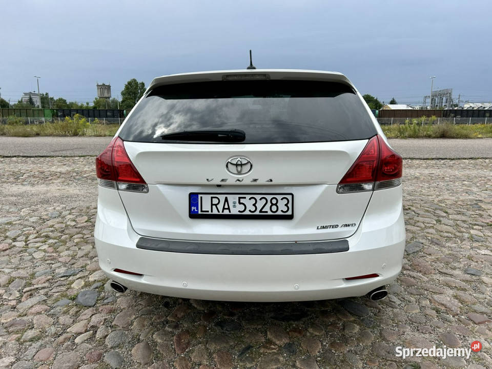 Toyota Venza Limited AWD kurtyny powietrzne mazowieckie Siedlce sprzedam