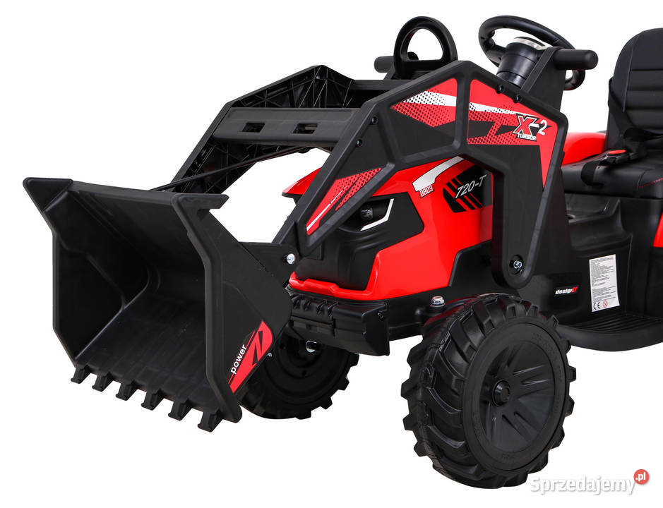 Autko na akumulator TRAKTOR Z PRZYCZEPĄ pojazd Myszków