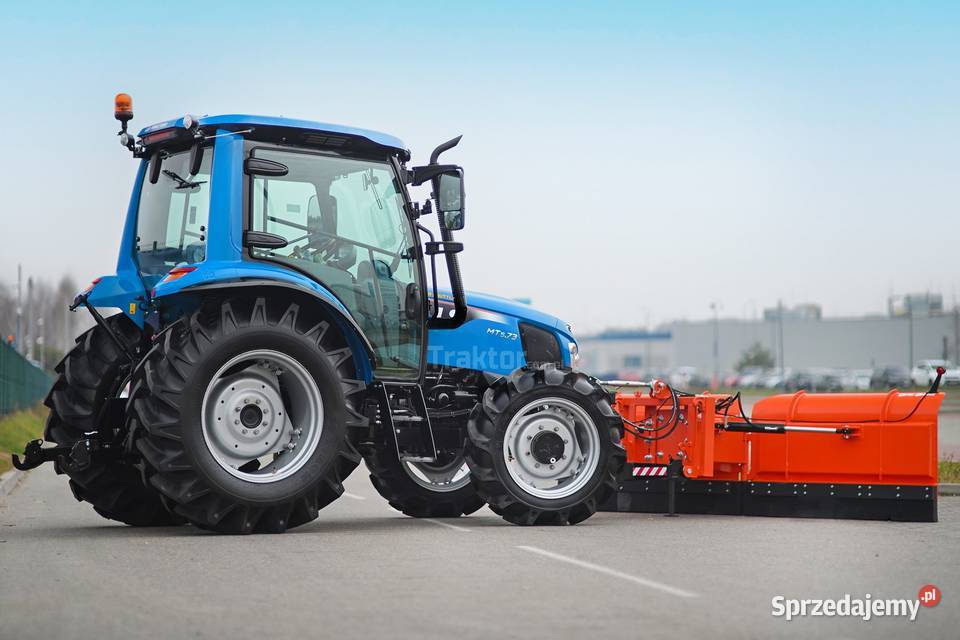 LS Tractor MT573 PST 4x4 73 CAB pług do śniegu Tajęcina
