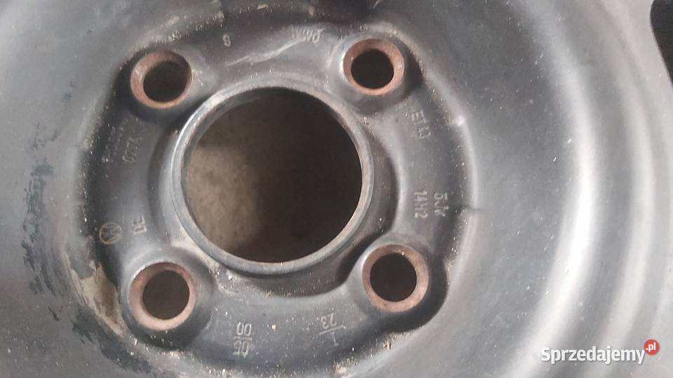 Felga z opona 4x100 vw skoda seat 14 Samochodowe podkarpackie Dębica