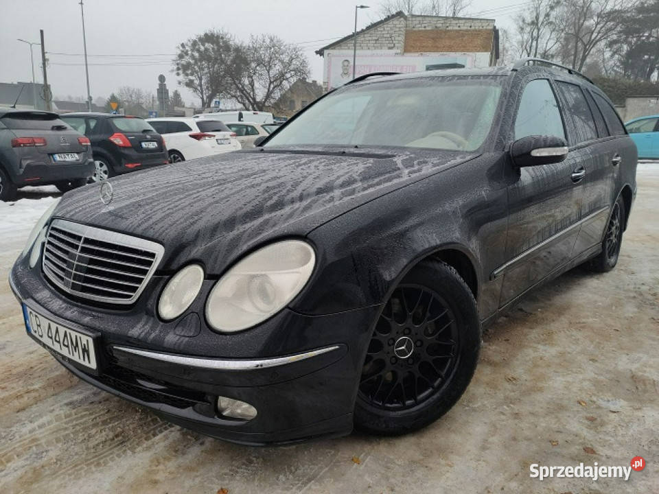Mercedes E 320 Automat Lpg Bogata wersja W211 komputer pokładowy Bydgoszcz sprzedam