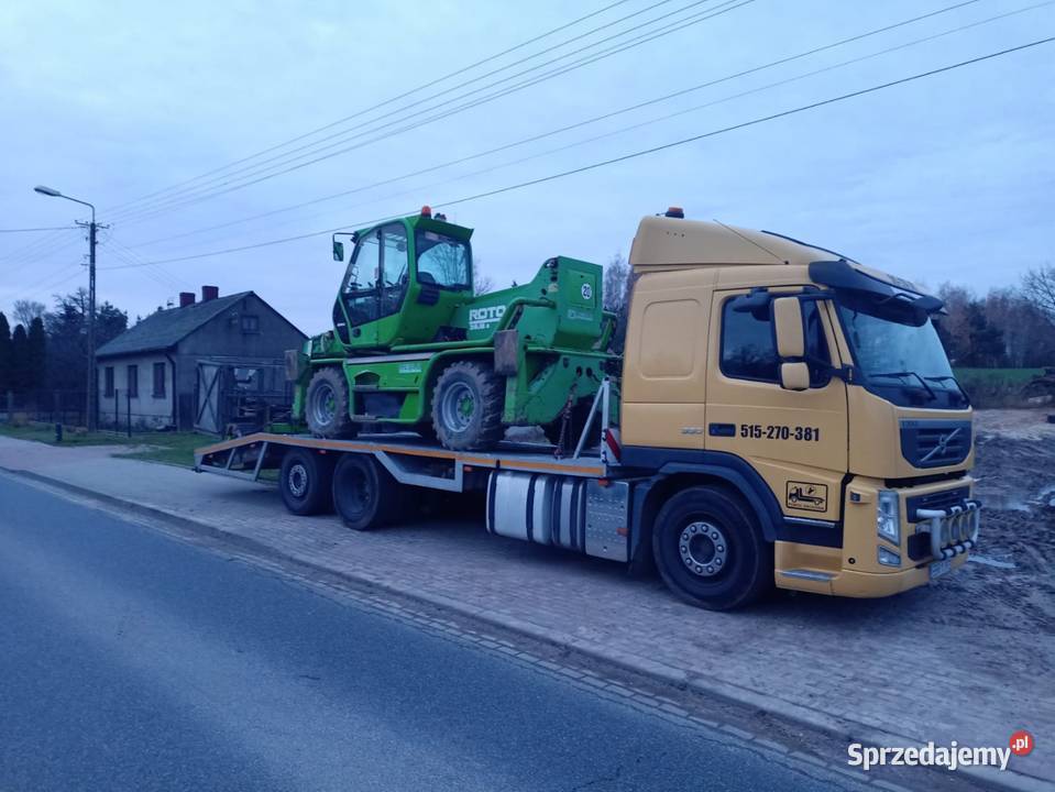 Autolaweta Laweta Volvo FM Fh 330 Pomoc drogowa światła przeciwmgłowe łódzkie Dąbrówka Duża