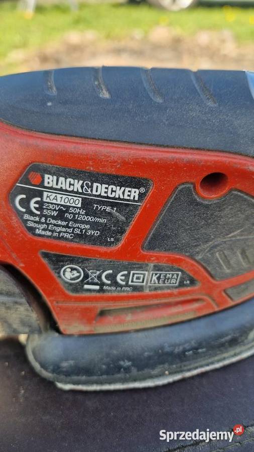 Szlifierka oscylacyjna Black and Decker Gorzów Wielkopolski