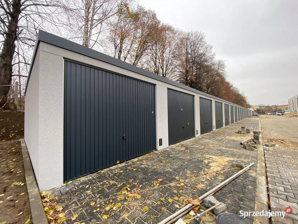 Garaze tynkowane BudGar PREMIUM Garaż tynkowany