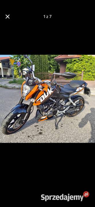 KTM duke 125 zachodniopomorskie Lubczyna sprzedam