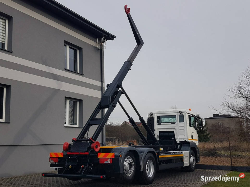 MAN TGS 26420 E6 HAKOWIEC HS20 6x2 3OSIE KLIMA Poręba