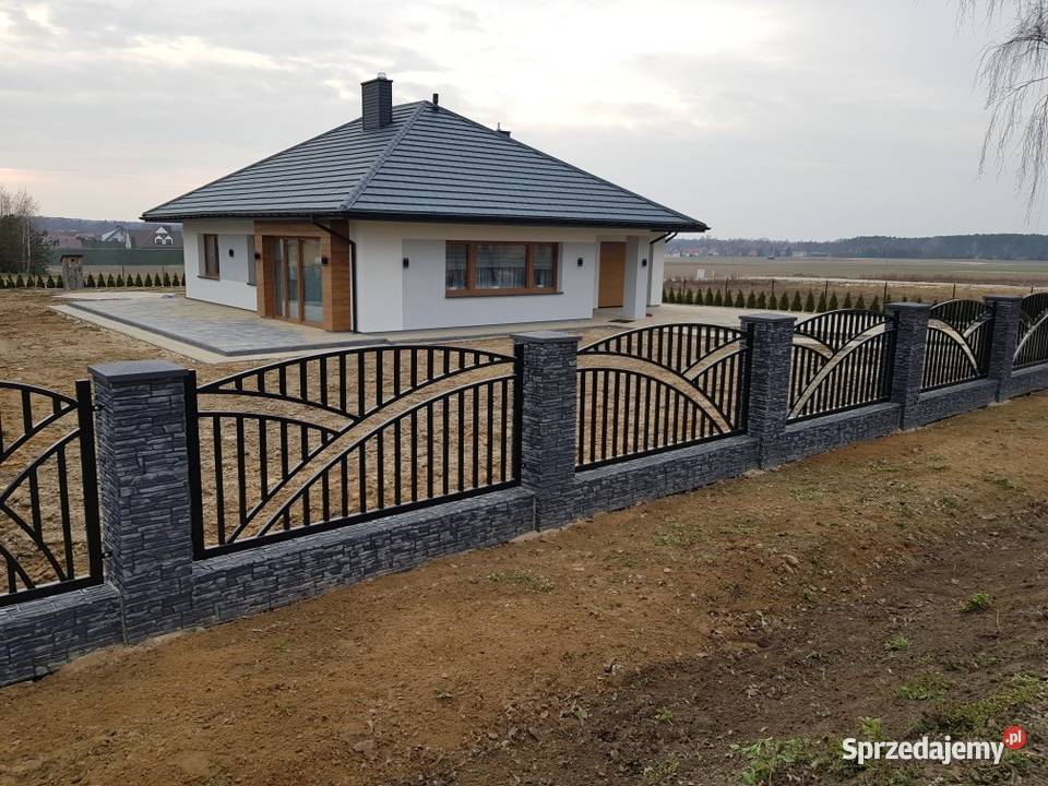 Ala klinkier ogrodzenie słupki murki kraj Słupki śląskie Częstochowa