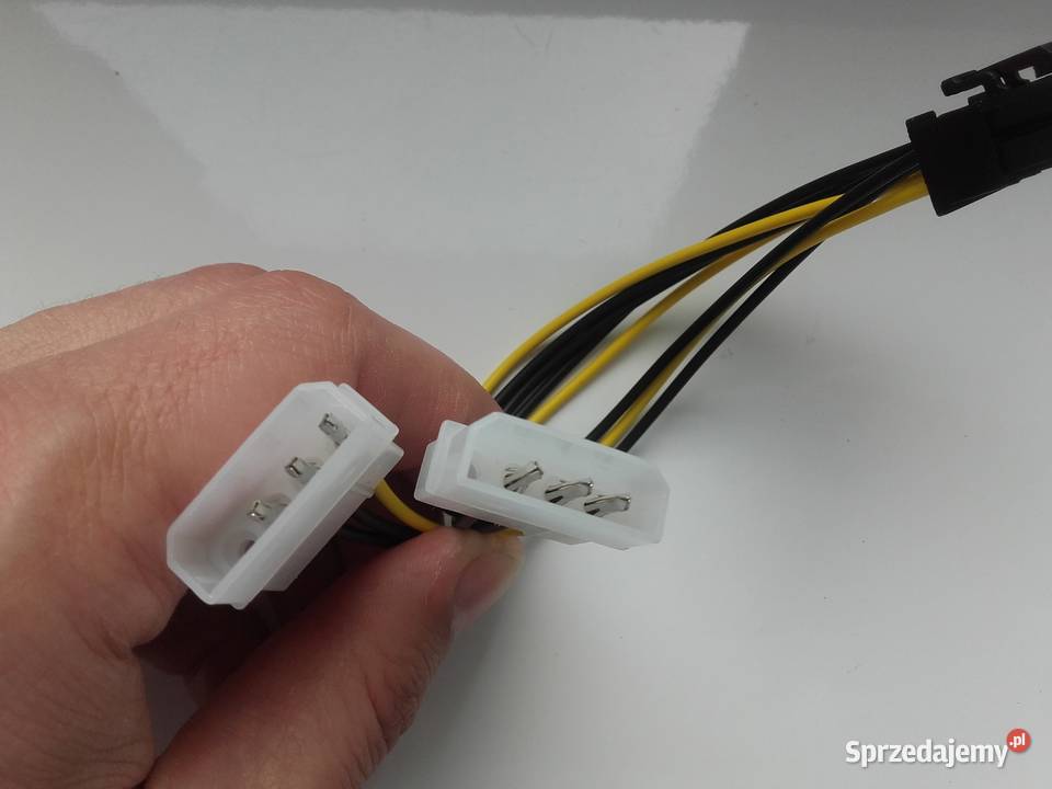 Dodatkowe zasilanie 8pin grafiki ze złączy molex kujawsko-pomorskie Bydgoszcz