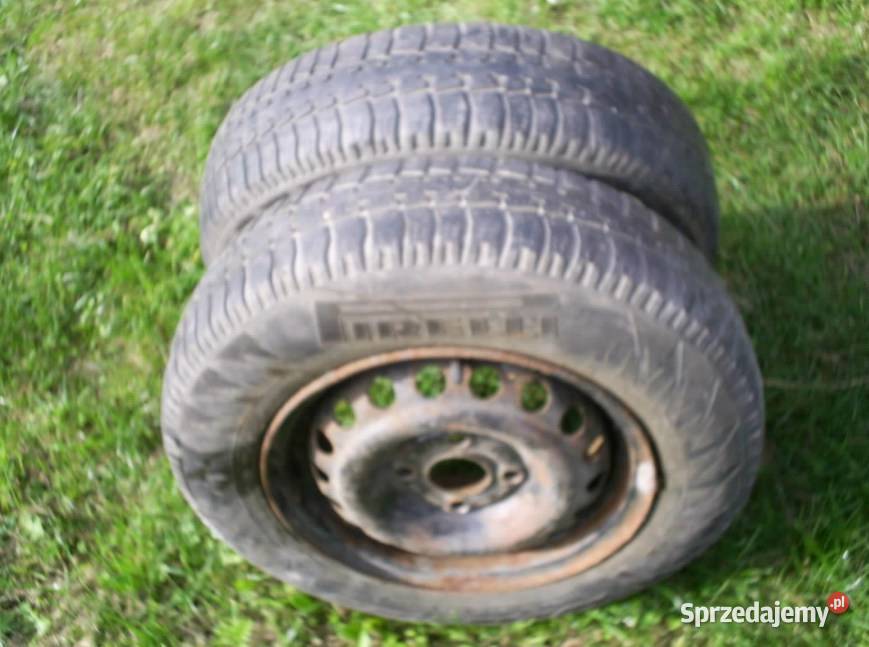 Opony zimowe 15580 r13fiat p 2 sztuki małopolskie Olkusz