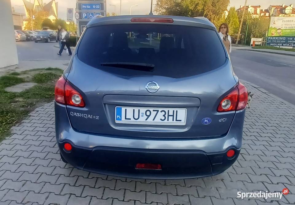 NISSAN QASHQAI 2 7OS 20 D 2008 2 KOMPLETAMI KÓŁ 256000km Świdnik