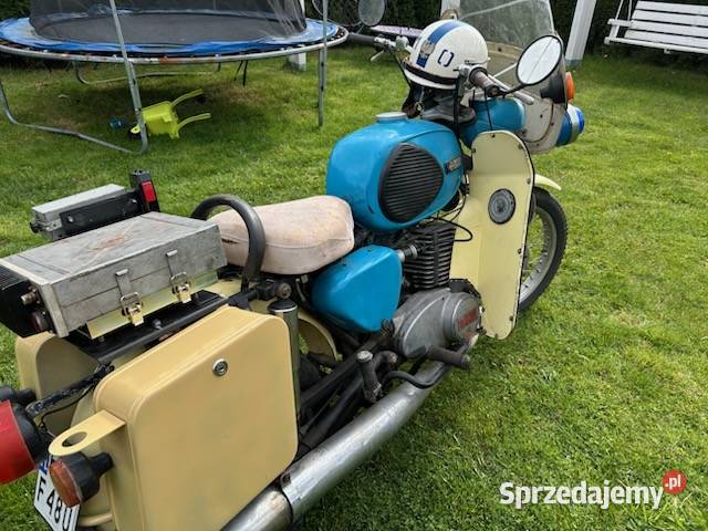 MZ TS 250 Milicja Rok produkcji 1978 małopolskie Wadowice