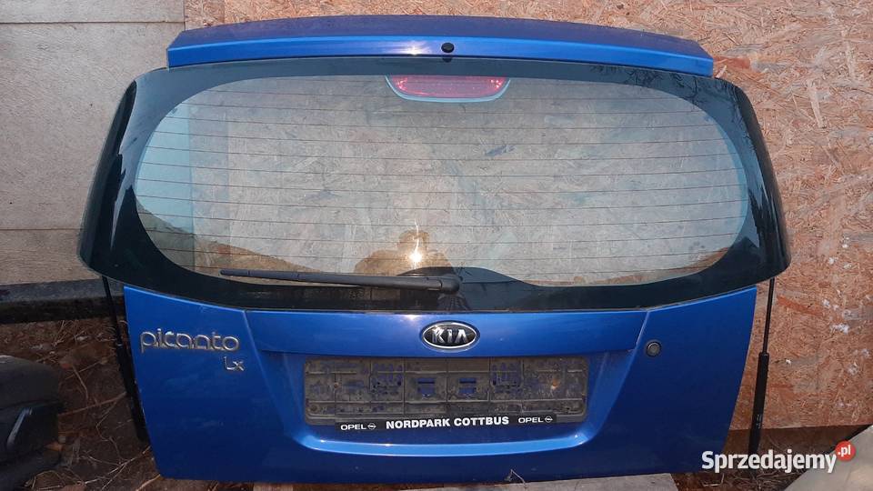 klapa kompletna Kia Picato I lak T3 do montażu Dębno