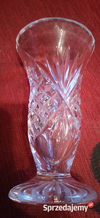 Piękne wazoniki z kryształu Ceramika i szkło Dom i Ogród Świdnica