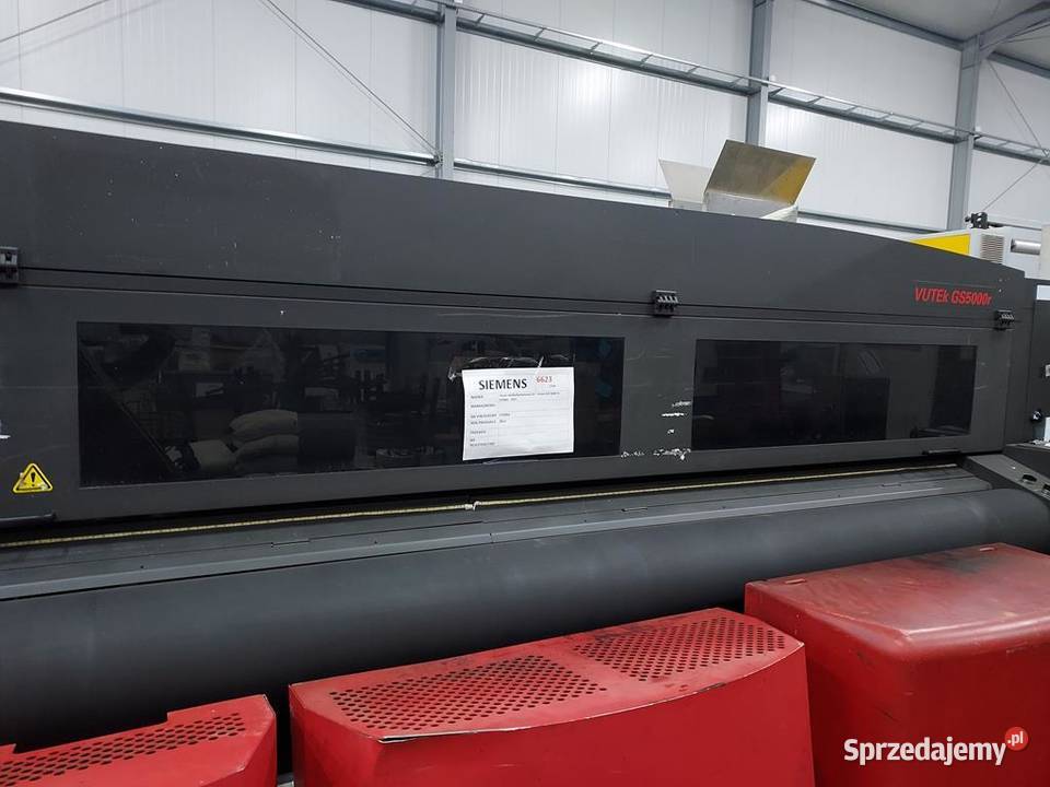 Drukarka szerokoformatowa EFI VUTEK GS 5000r UV mazowieckie Warszawa