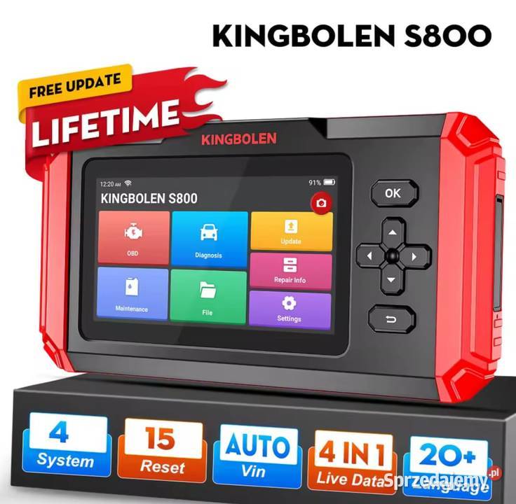 Kingbolen S800 4systemy 15 funkcji specjalnych Siemianowice Śląskie