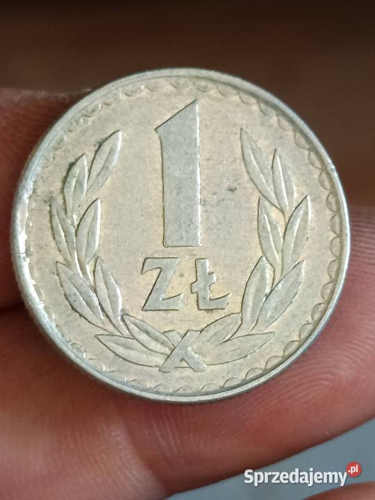 Sprzedam monete 1 zloty 1983 odkroj blach vvv Chełm
