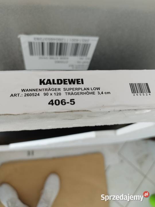 Brodzik Kaldewei SUPERPLAN 90x120 Warszawa