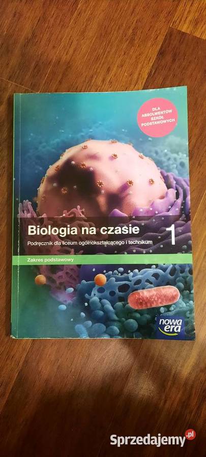 Biologia na czasie 1  podręcznik LO i Tech.