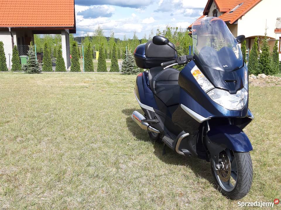 Aprilia Atlantic 500 na A2 pas napędowy Tafiły