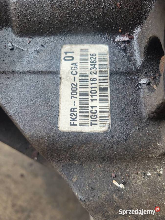 SKRZYNIA BIEGÓW FORD TRANSIT FK2R7002CGA Pozostałe mazowieckie Radom
