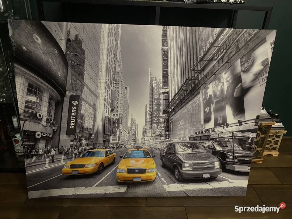 Obraz na ścianę 113x86 Nowy Jork Times Square Obrazki i obrazy Bytom
