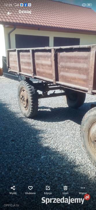 Sprzedam przyczepę sztywną podkarpackie Mielec