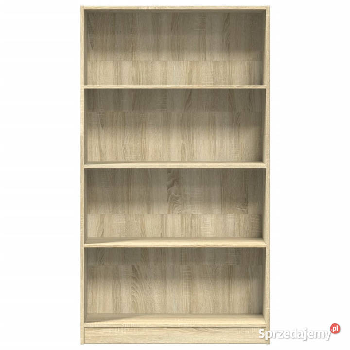 Regał dąb sonoma 80x24x143 materiał Warszawa