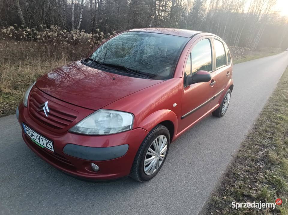 Citroen C3 14 HDIDługie OpłatyBez Korozji manualna Sędziszów Małopolski