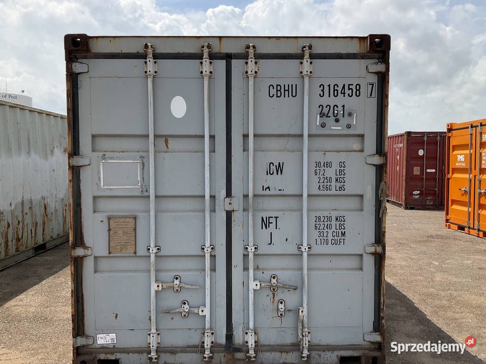 Kontener morski magazynowy 20DV 6 metrowy Magazynowanie mazowieckie Ostrołęka