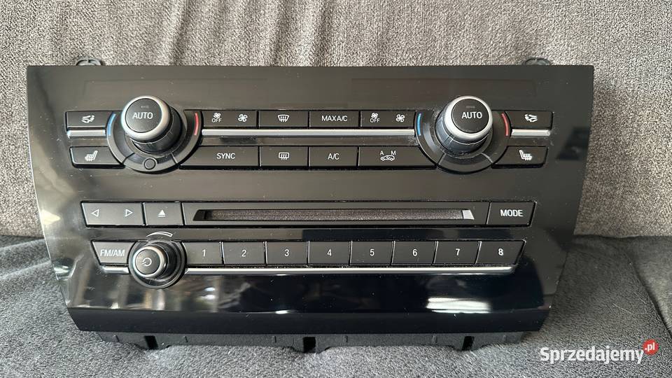 BMW X5 F15 X6 F16 PANEL KLIMATYZACJI RADIO lubuskie Gorzów Wielkopolski