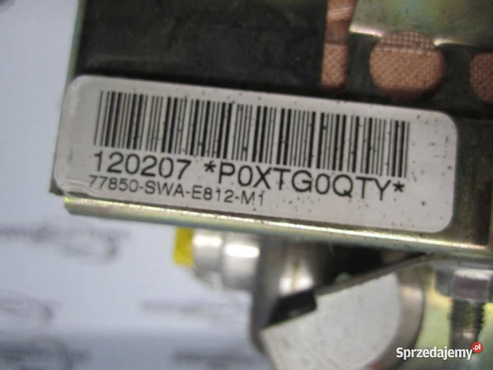 HONDA CRV III 07r AIRBAG poduszka pasażera świętokrzyskie