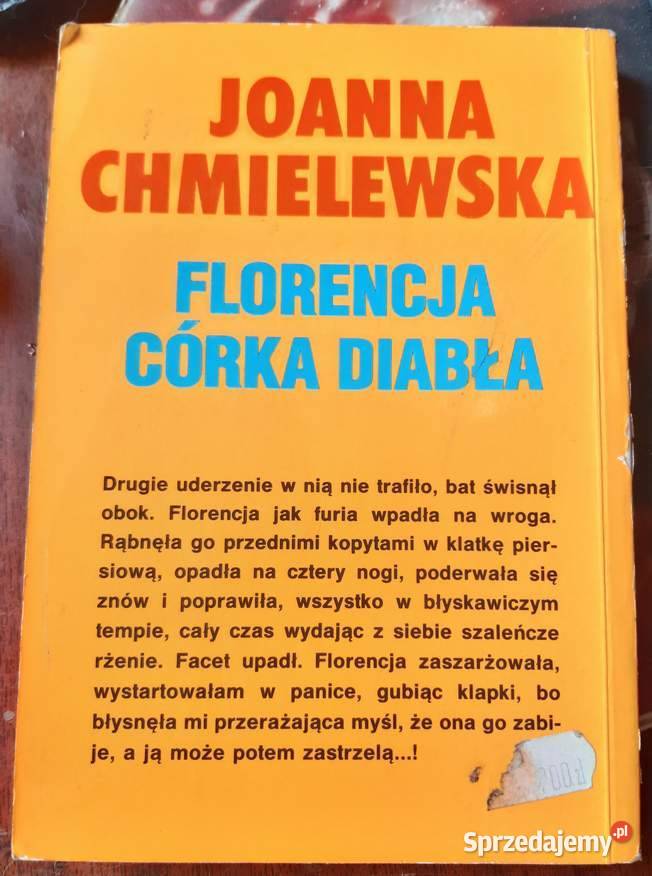 Książki Joanny Chmielewskiej Florencja Córka Kraków