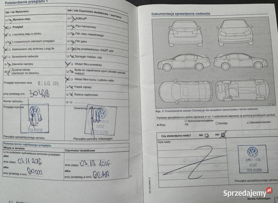 Volkswagen Golf Salon Polska Bezwypadkowy Konin