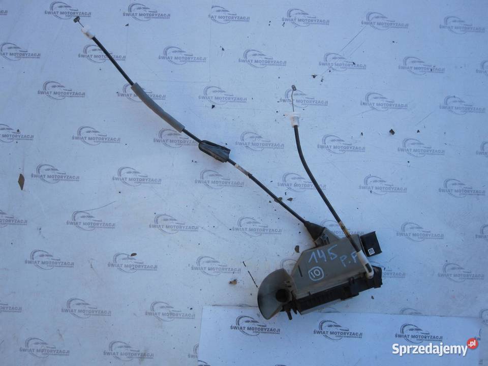 PEUGEOT 208 I 12r zamek prawy przód 45027185 osobowe