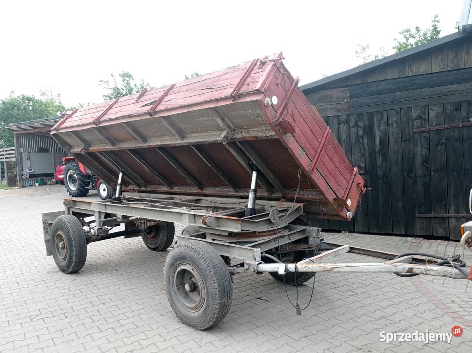 Przyczepa rolnicza bss wywrotka brandys 5 ton hl Przyczepy rolnicze Krasnystaw